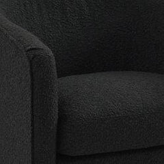 Kylie Arm Chair - Black Boucle - Arm Chairs331369320294129173 3
