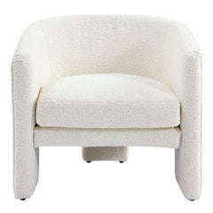 Kylie Arm Chair - White Boucle - Arm Chairs331379320294129180 2