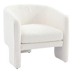 Kylie Arm Chair - White Boucle - Arm Chairs331379320294129180 1
