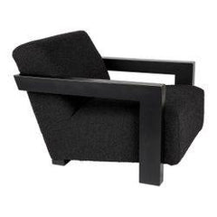Lennon Arm Chair - Black Boucle - Arm Chairs326779320294122037 5
