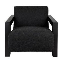 Lennon Arm Chair - Black Boucle - Arm Chairs326779320294122037 3
