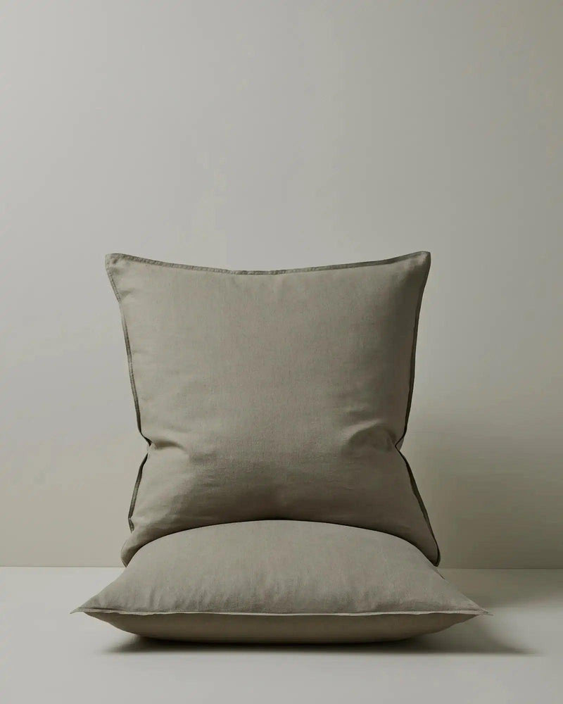 Weave Ravello Linen Pillow Case Pair - Caper - Sheets & Pillow CasesDRV18LAUR 1